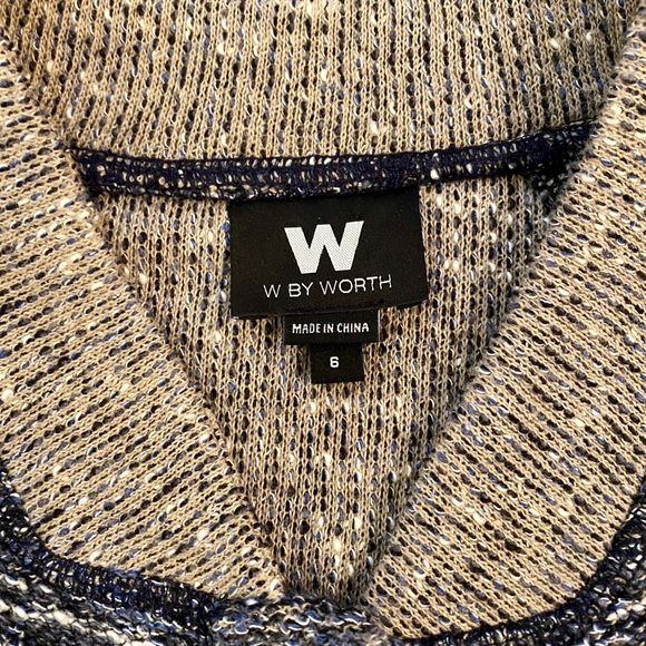 W by WORTH Tweed Sweater/Jacket - Picture 9 of 9